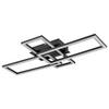 LED-Deckenleuchte Ferm in Schwarz max. 24 Watt - svart, Modern, plast (65/34,8/7,3cm) - Premium Living