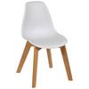 BARNSTOL STEVE - vit, Modern, trä/plast (32/57/30cm) - Mömax
