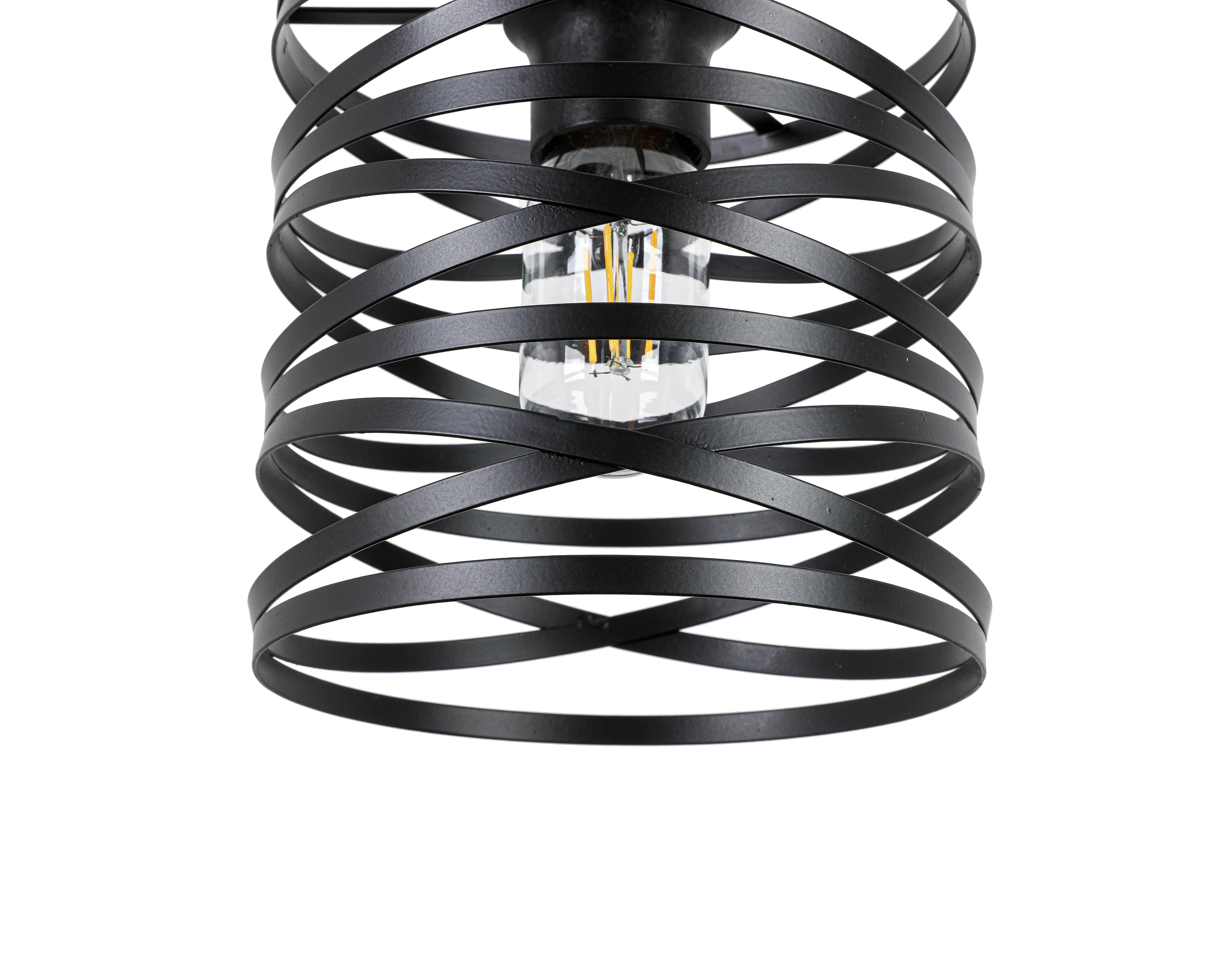 HÄNGLAMPA ESILA - svart, Modern, metall/plast (17/120cm) - Mömax