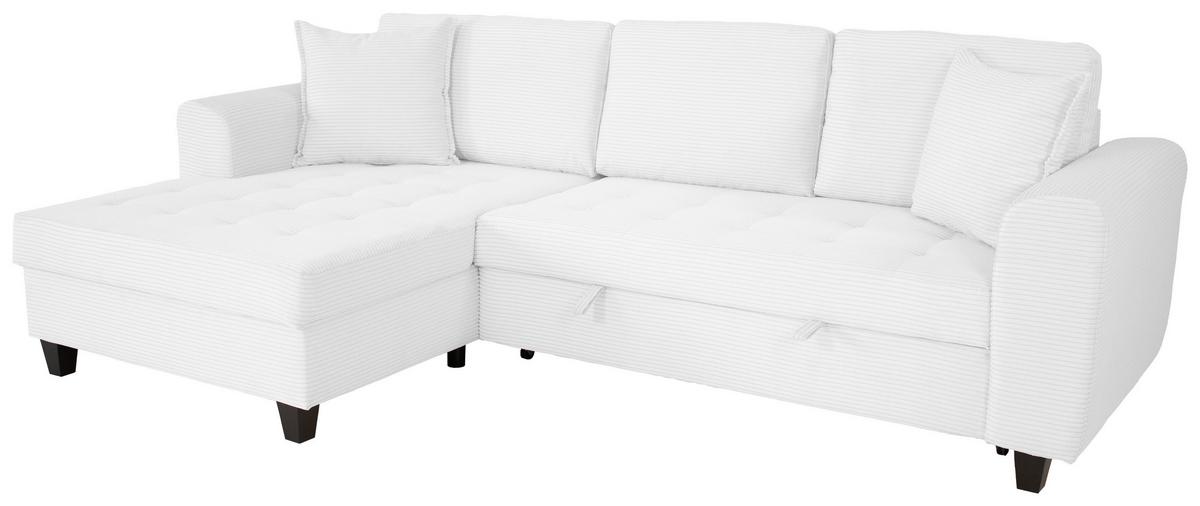 Kutna Garnitura Moritz - srebrne boje, Trend, tekstil (155/265cm) - Modern Living
