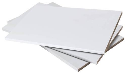 Einlegeboden Universal in Weiß, 3er Set - Weiss, Konventionell, Holzwerkstoff (65,5/1,5/46,5cm)