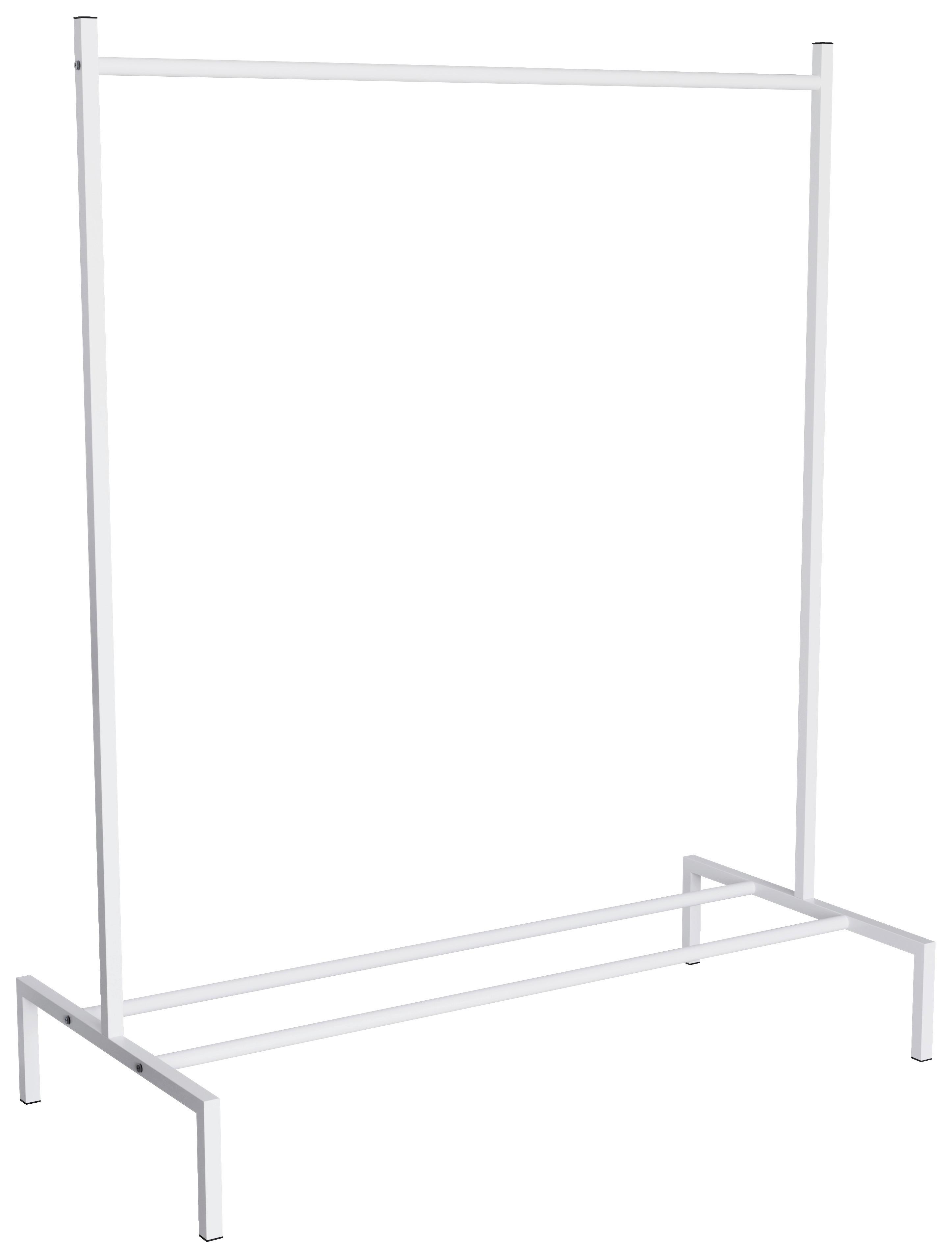 Obešalnik Za Oblačila Labol S, Bela - bela, Design, kovina (103/132/52cm) - MID.YOU