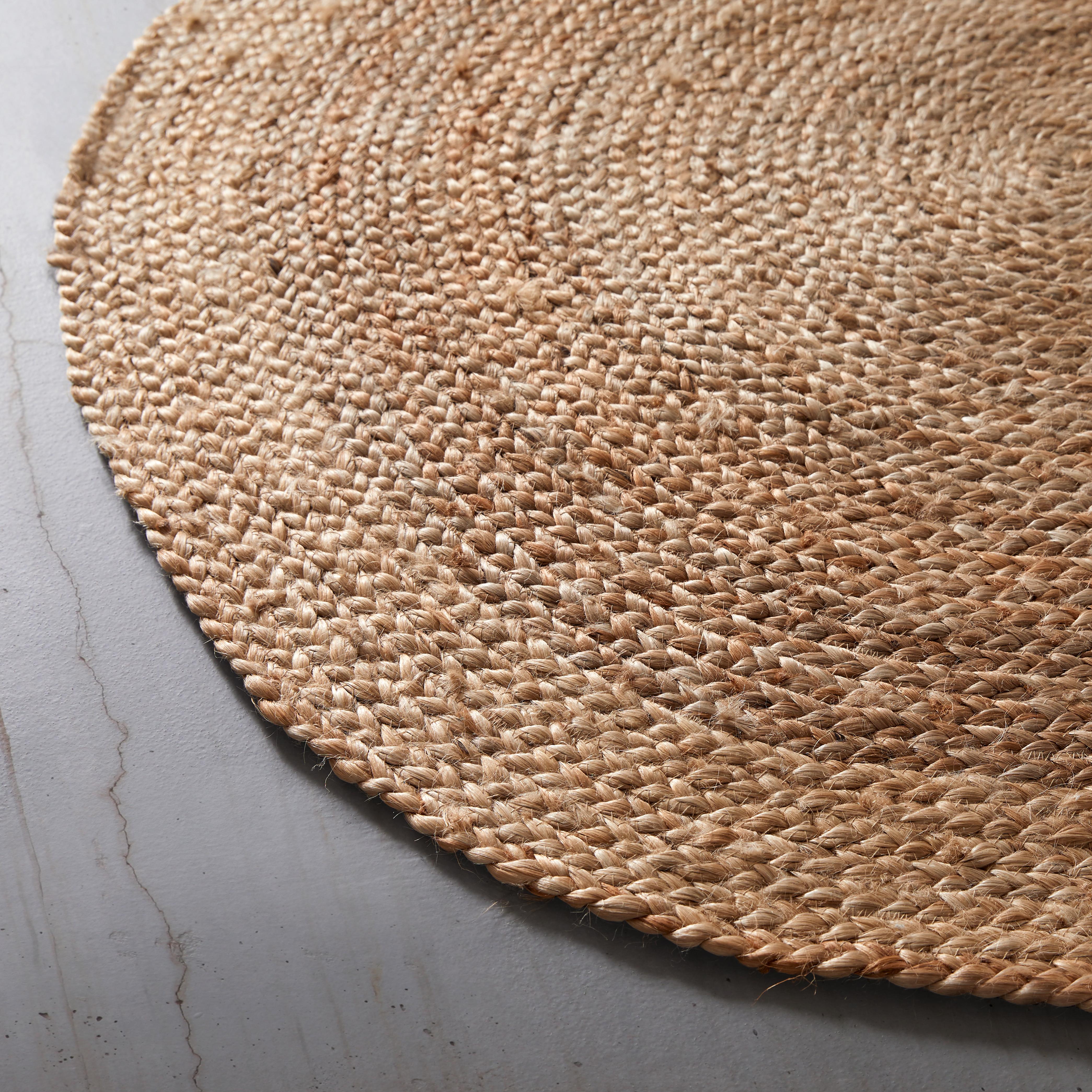 FLATVÄVD MATTA HANOI 2 - naturfärgad, Modern, textil (110cm) - Mömax