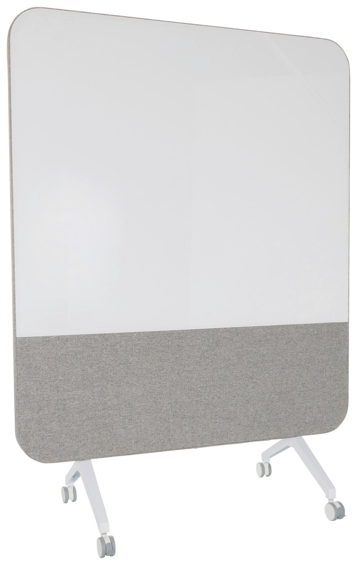 Pregradna Stena Vision Board, Siva - siva, Basics, umetna masa/steklo (120/164/60cm) - MID.YOU