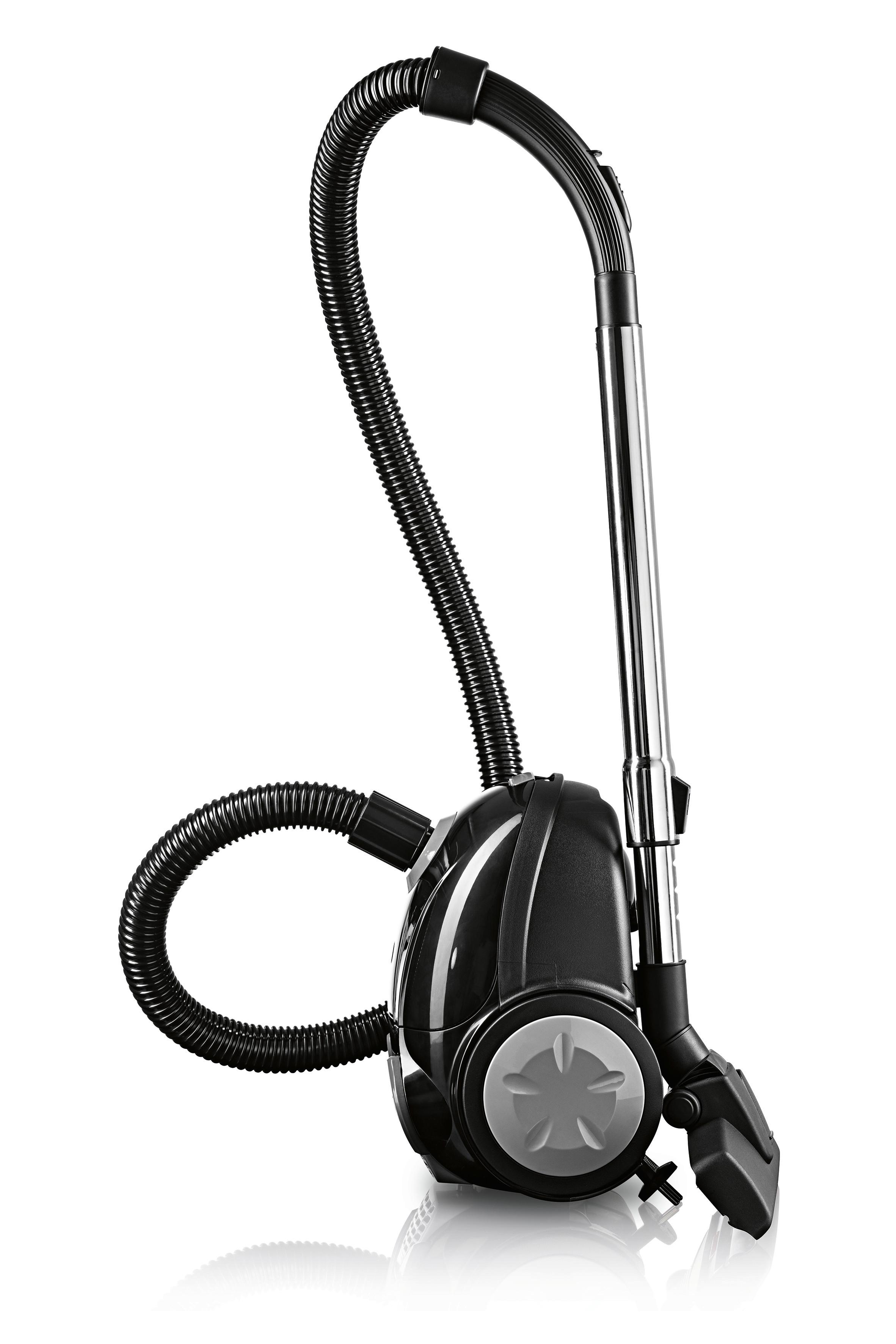 Bodenstaubsauger Cleanmaxx Schwarz max. 800 Watt - Schwarz, Basics, Kunststoff (33/25/20cm)
