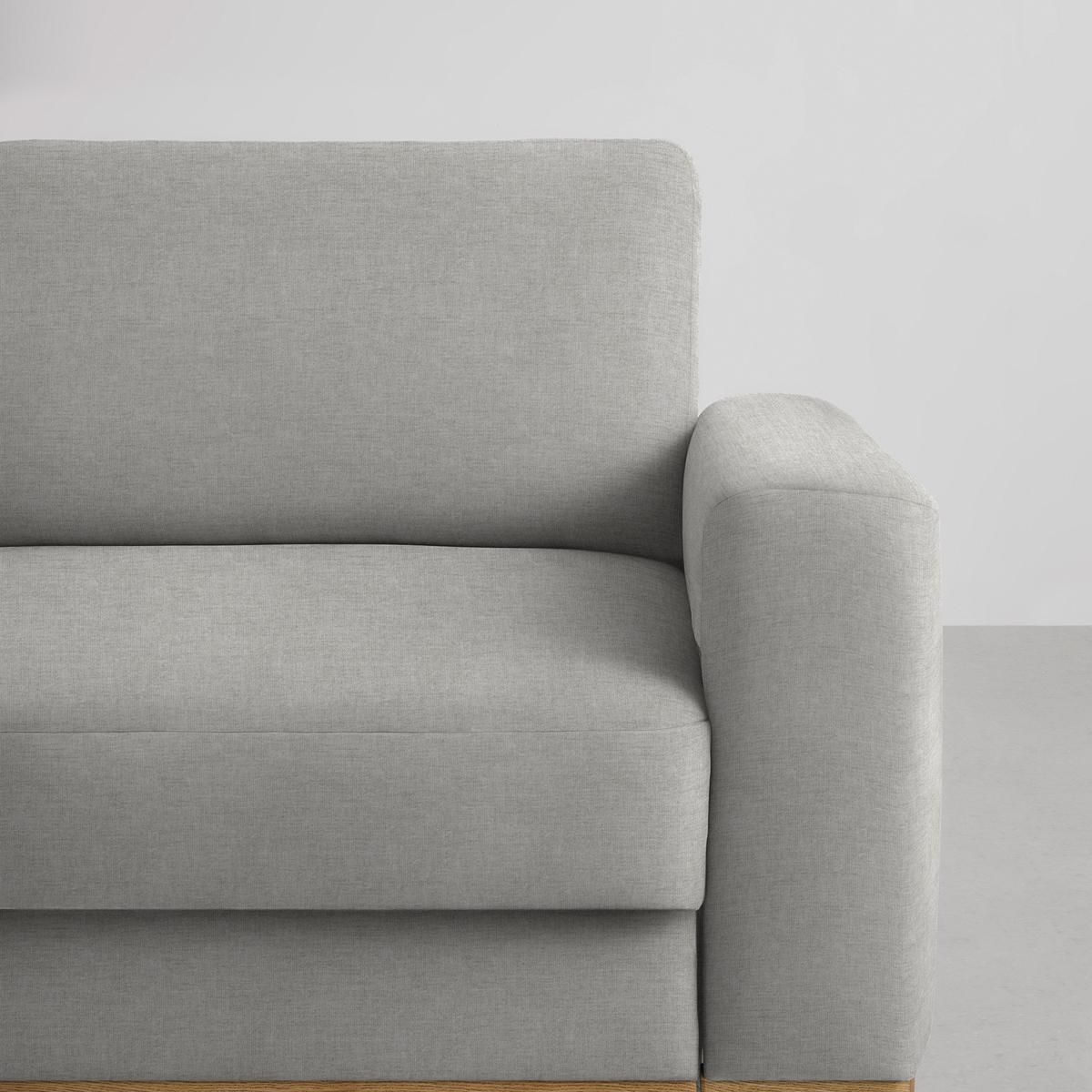 Wohnlandschaft Romeo Beige - Beige/Schwarz, KONVENTIONELL, Holz/Textil (167/87/234cm) - Zandiara