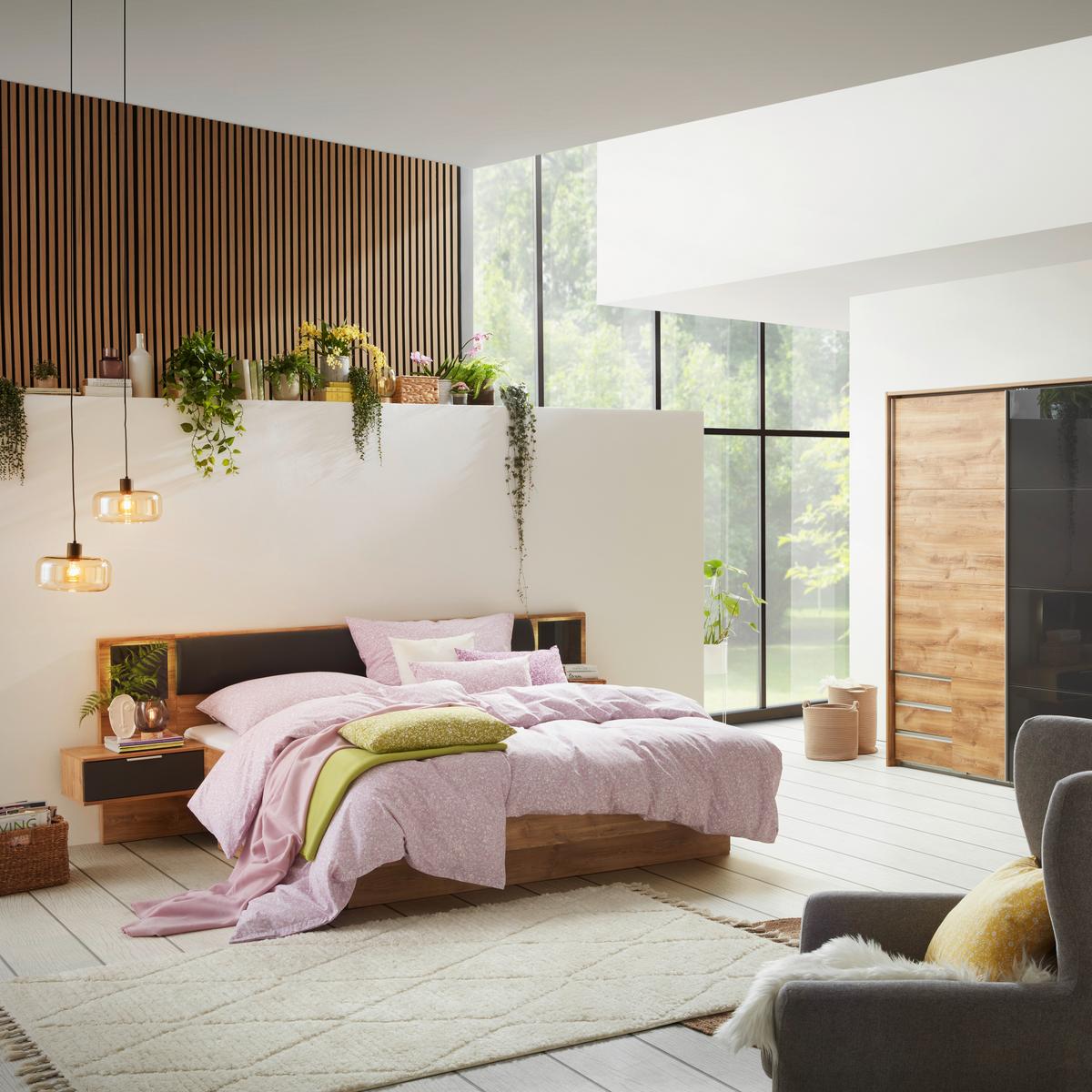 Pătură din fleece Felicity, cca. 140x200cm - liliachiu, Konventionell, textil (140/200cm) - Modern Living