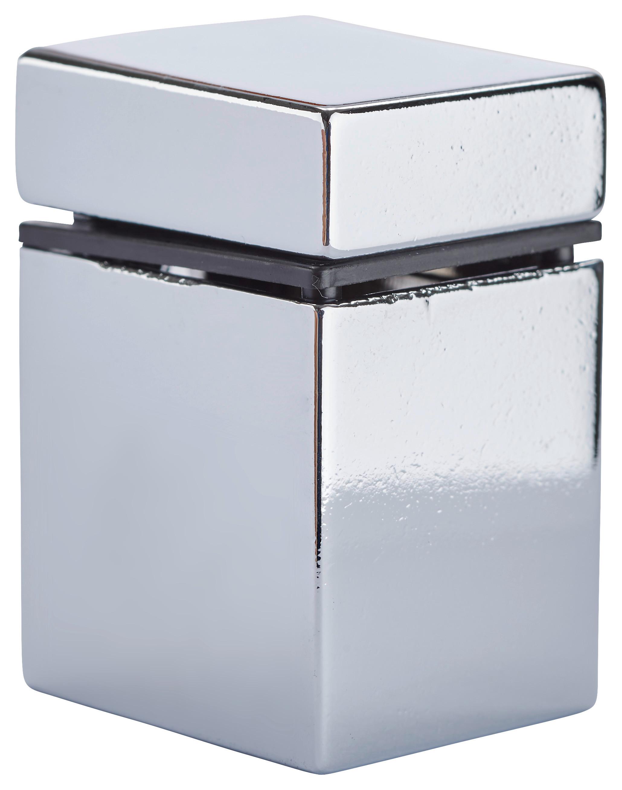 Suport perete Block 4 Chrom - culoare crom, metal (5,5/5-7,1/3,5cm) - Modern Living