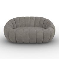 Sofa Lena Chenille Dunkelgrau - Hellbraun/Dunkelgrau, MODERN, Holz/Textil (150/62/92cm)