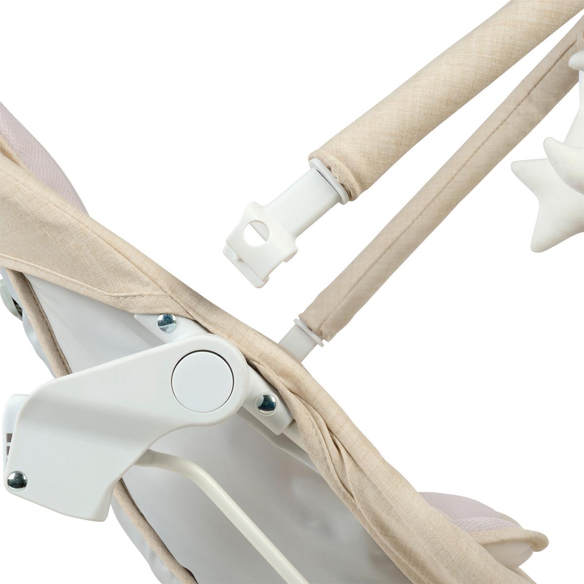 BUJAK LUNCH - beżowy, Basics, tworzywo sztuczne/metal (66/45/48-58cm) - My Baby Lou