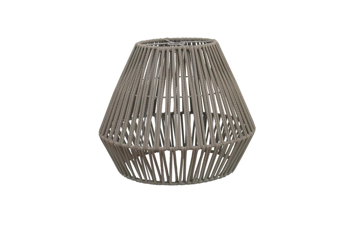 ZEWNĘTRZNA LAMPA WISZĄCA LUMCNT030SXHWNW CONTA - taupe, Natur, tworzywo sztuczne (40/30.5/40cm) - Newgarden