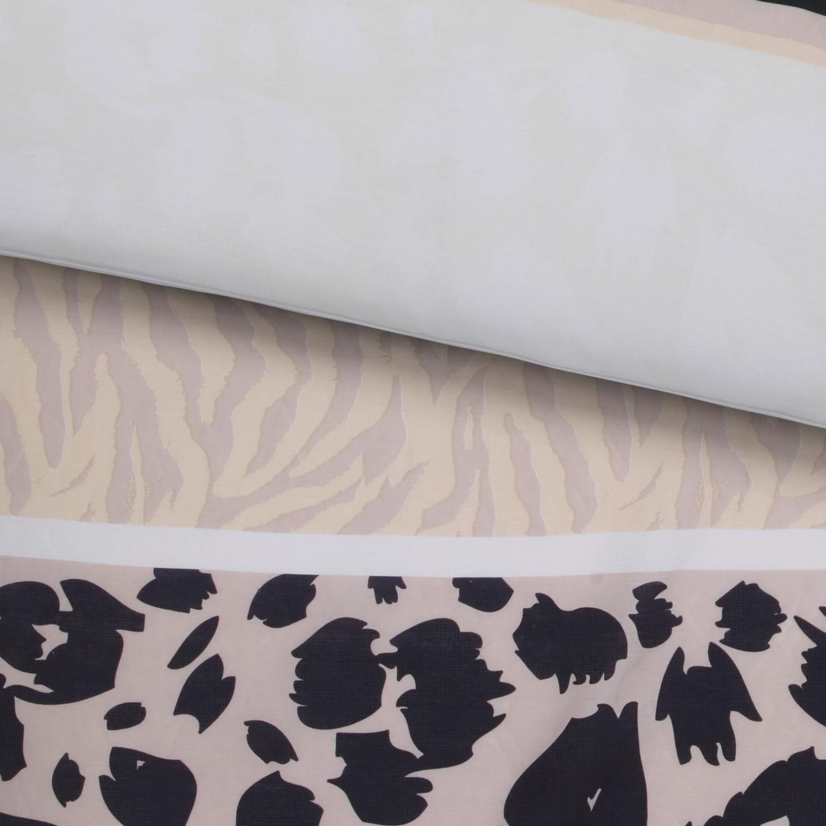 Ágyneműhuzat-garnitúra Sabba - világosszürke/fekete, Lifestyle, textil (140/200cm) - Modern Living
