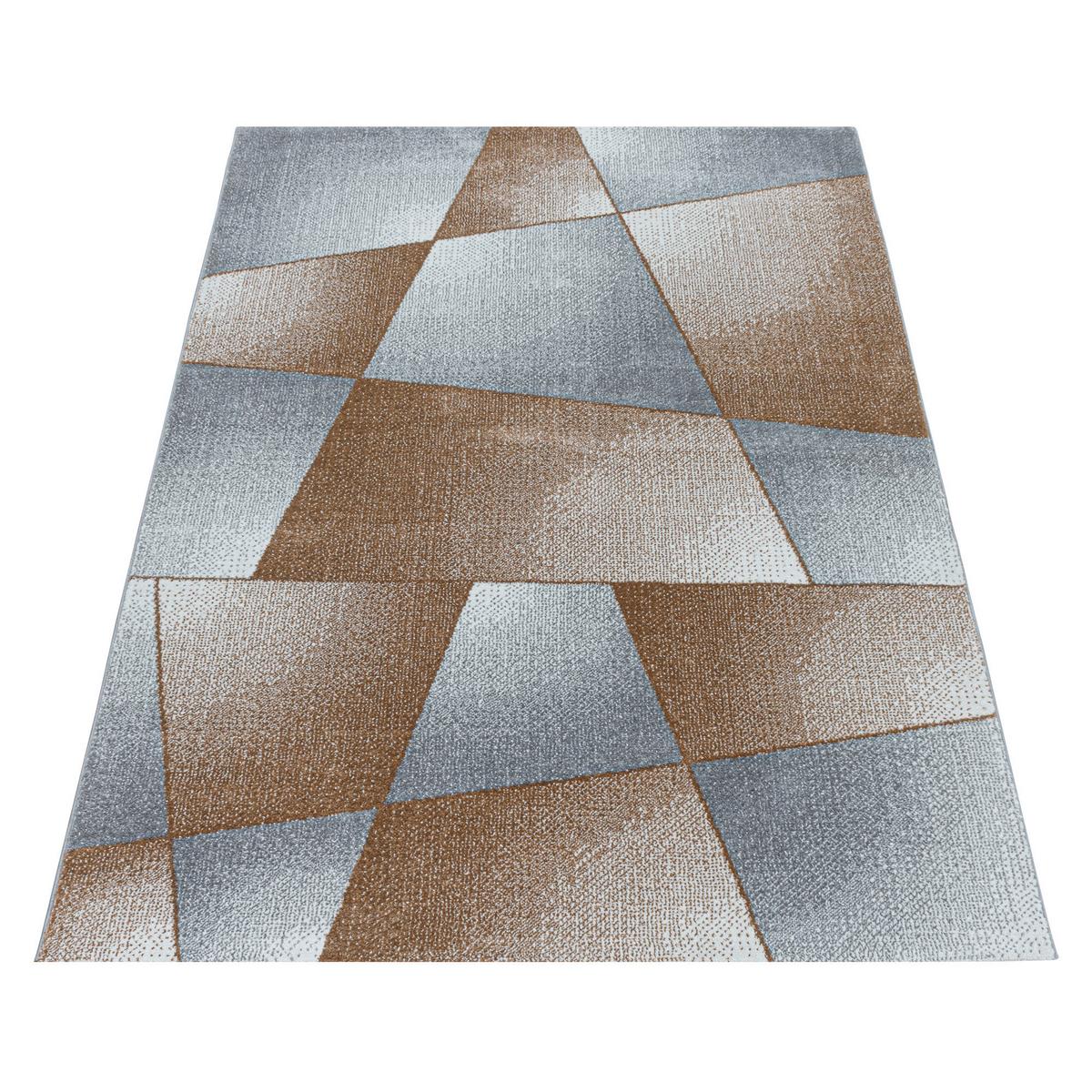 Hochflorteppich Rio Kupferfarben ca. 140x200cm - Kupferfarben, Basics, Textil (140/200cm)