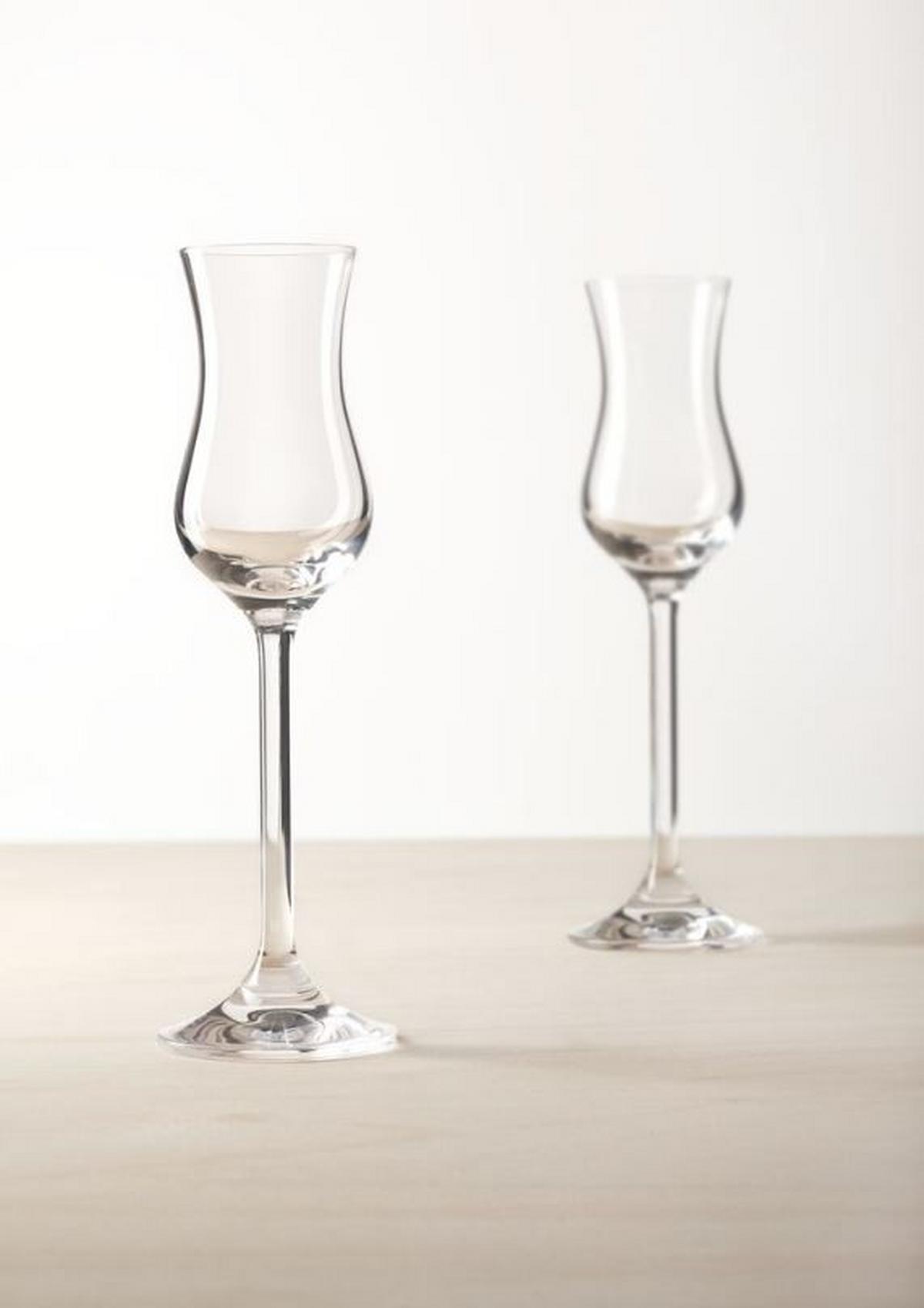 KOMPLET SZKŁA STOŁOWEGO 063319 - przejrzysty, Basics, szkło (20/6cm) - Leonardo