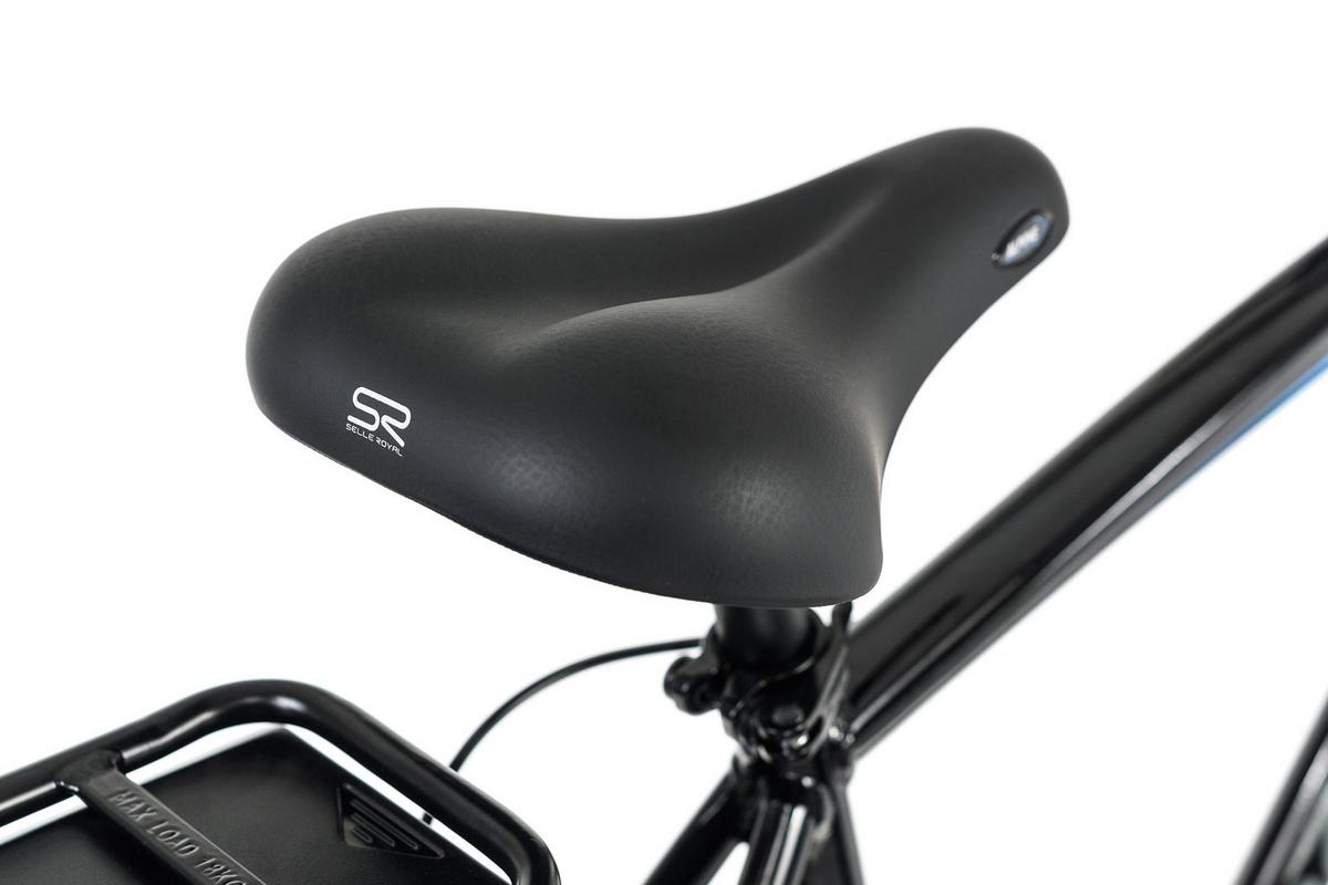 Elektrofahrrad Alu-city Herren Adore 28" 113e - Schwarz, Design, Metall - Atrigo