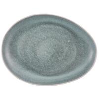 Desszertes Tányér Gourmet - grafitszürke, Modern, kerámia (22/17/2,5cm) - Premium Living