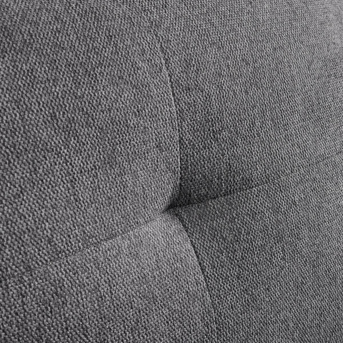 Sarokkanapé Levi - sötétszürke, Modern, textil/fa (267/88/186cm) - Bessagi Home