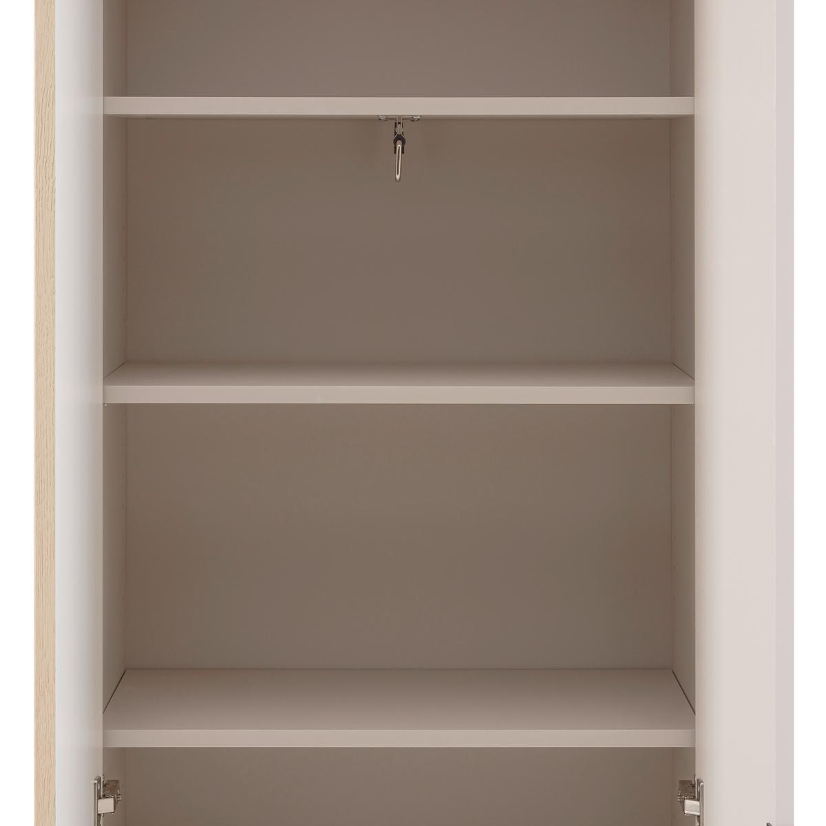 Garderobni Ormar Cannes - kašmir/boja hrasta, Moderno, pločasti materijal/plastika (60/195/40cm) - Modern Living