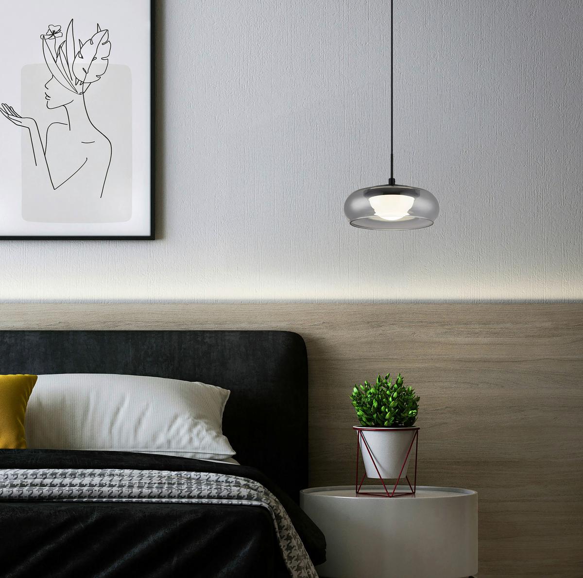 Led Viseća Svjetiljka Carlene - Design (20/120cm) - Globo