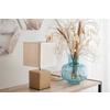 BORDSLAMPA WANDA - beige/mörkbrun, Modern, textil/keramik (15,5/28,5cm) - Mömax