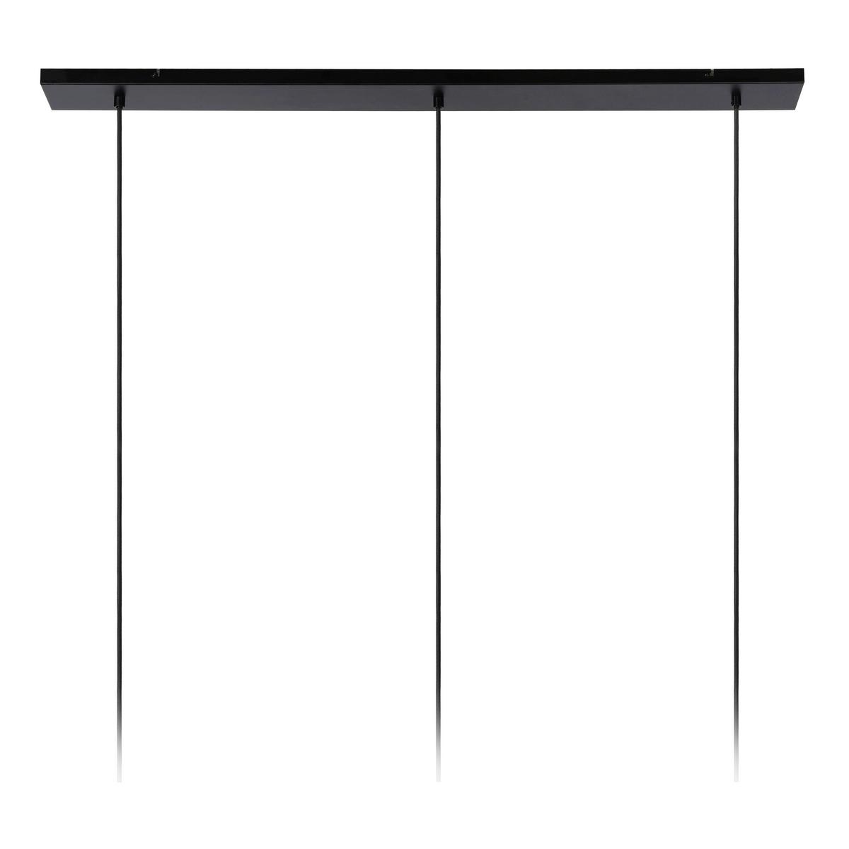 LAMPA WISZĄCA 45494/03/65 JOANET - jasnoszary, Design, szkło (110/22/150cm) - Lucide