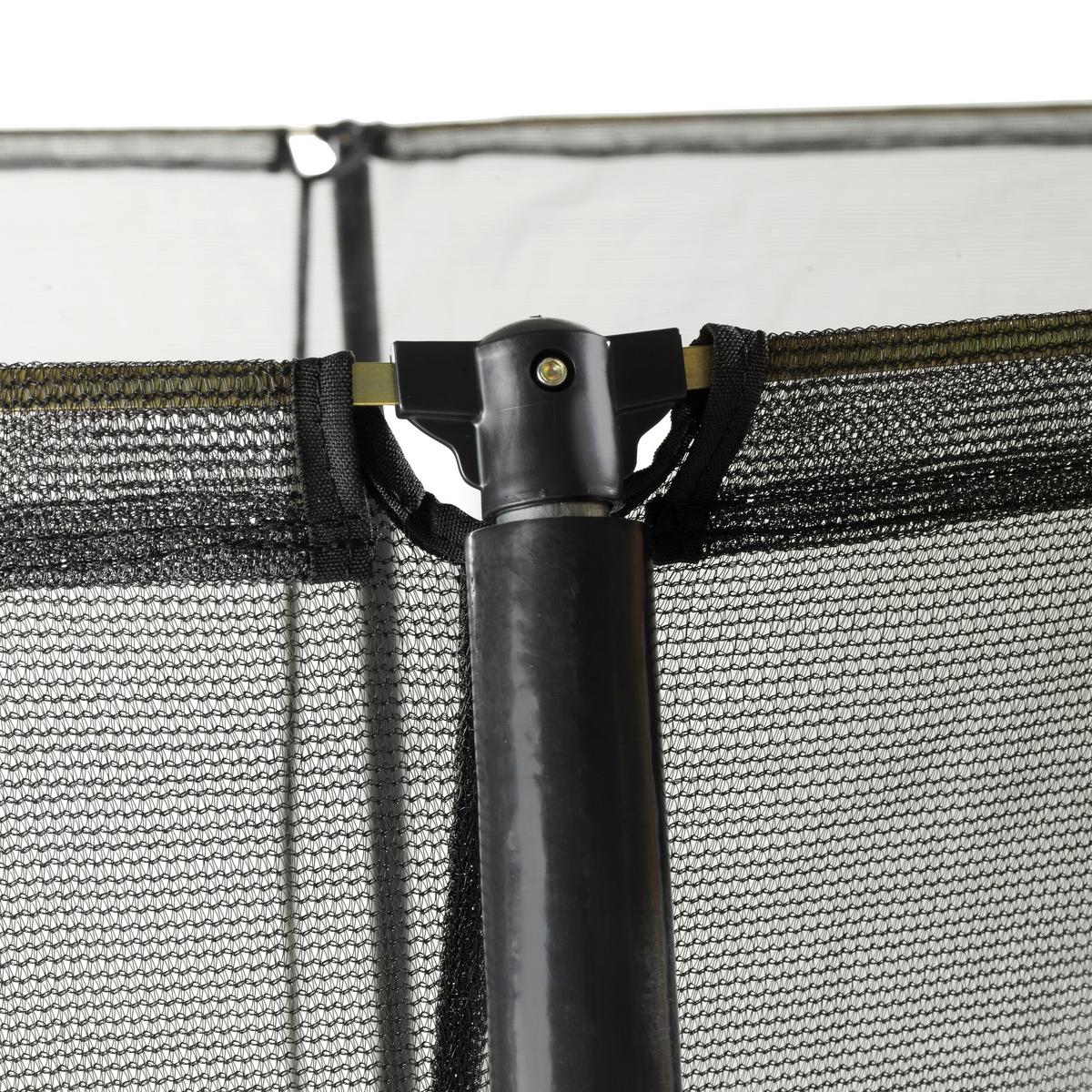 Trampolin Exit Silhouette, 214x305cm - črna, Konvencionalno, kovina (214/262/305cm) - EXIT Toys