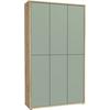 Ormar Za Cipele Alice - siva/hrast Artisan, Moderno, drvni materijal/plastika (109,2/191,9/34,9cm) - Modern Living