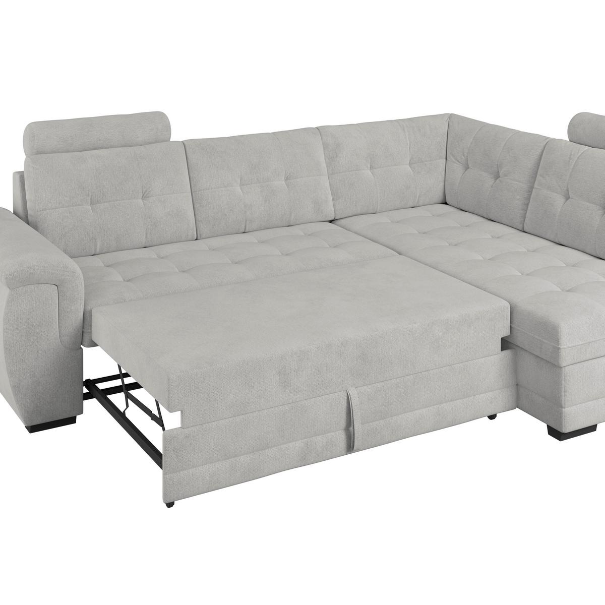 Coltar FALCO NEW - argintiu, Konventionell, textil (251/183cm) - Mömax