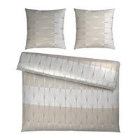 Bettwäsche Dubai XXL Perlmutt ca. 200x200cm - Perlmutt, Textil (200/200cm) - Mömax