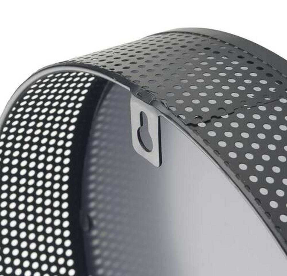 Wanddeko Mirror, 3er-Set - Schwarz, Design, Glas/Metall (30/6.5cm) - Modern Living