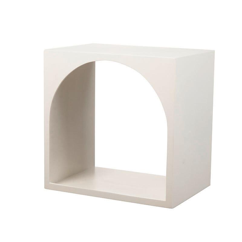 REGAŁ ŚCIENNY GM189-23C-001 - biały, Lifestyle, drewno (34/24/34cm) - Ambia Home