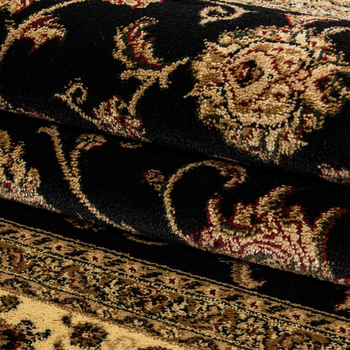 Tkana Preproga Marrakesh, Črna, 120x170cm - črna, Konvencionalno, tekstil (120/170cm)