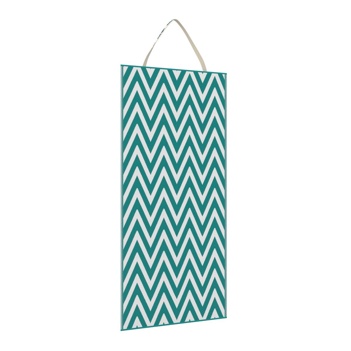 Strandmatte Riya Türkis ca. 70x170 cm - Türkis, MODERN, Kunststoff/Textil (70/170cm) - Bessagi Garden