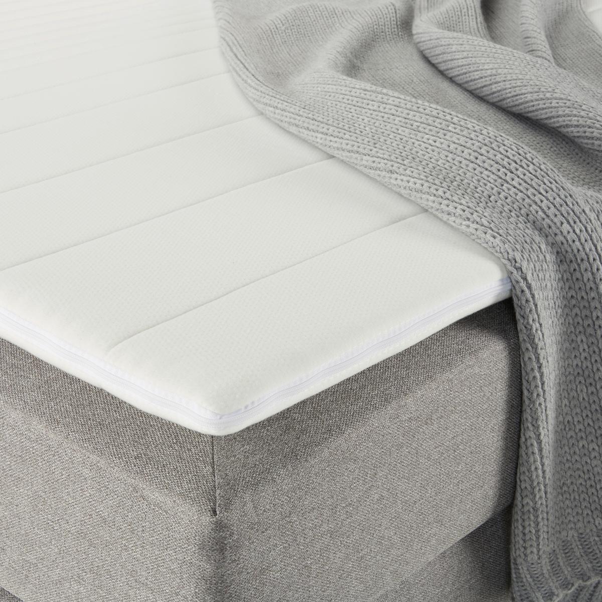 Postelja Boxspring Flexi 2, Siva, 160x200 - siva/črna, Konvencionalno, umetna masa/tekstil (160/200cm) - Mömax