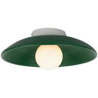 LAMPA SUFITOWA KALUA - zielony, Design, tworzywo sztuczne/metal (35/11cm) - Collett's Monde
