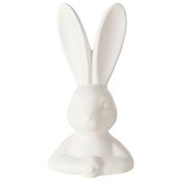 Dekohase Milmy I Weiss - Weiss, Konventionell, Keramik (10,5/9/20cm) - Mömax