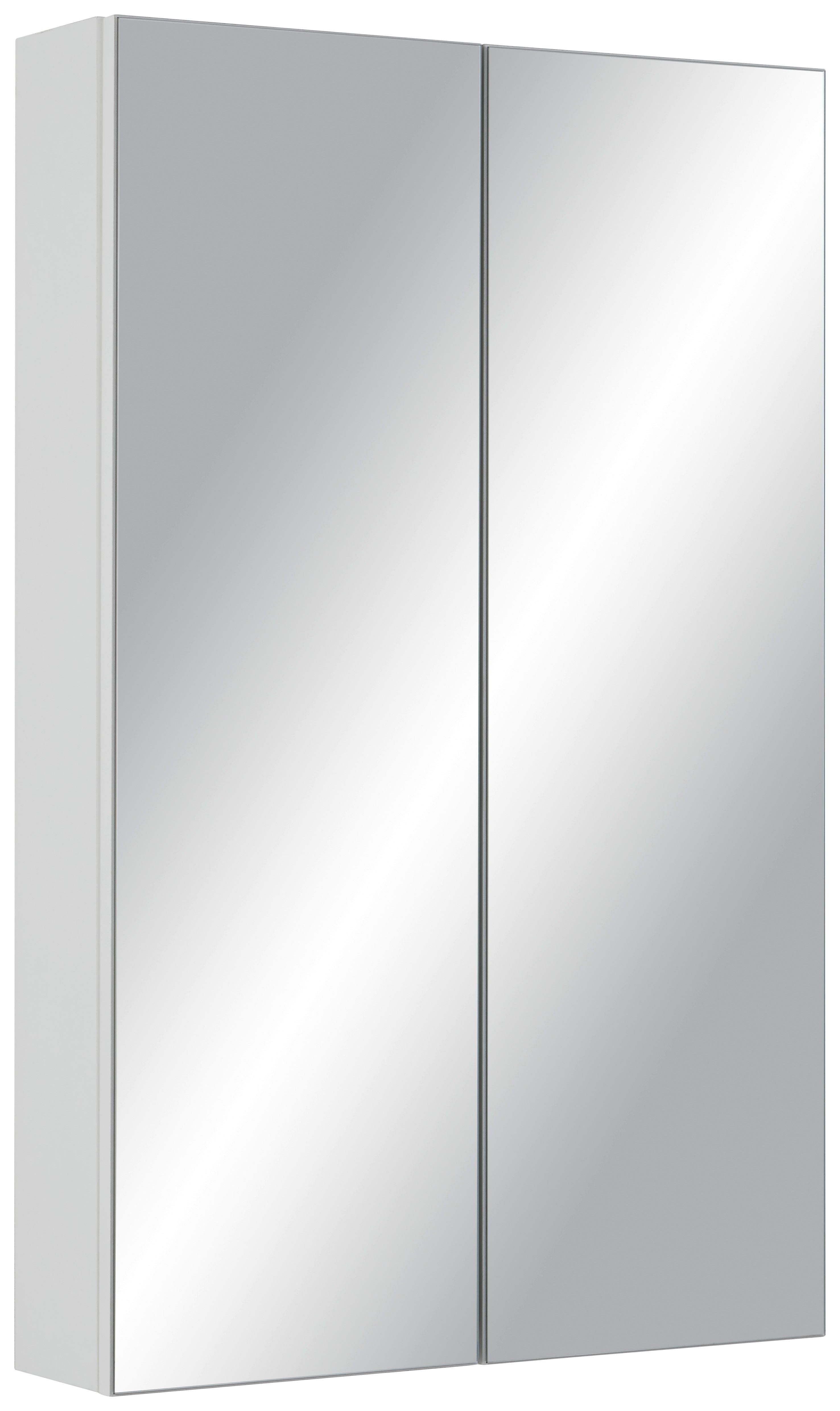 SPEGELSKÅP LUNA -BASED- - Modern, trämaterial/glas (60/95/15cm) - Based