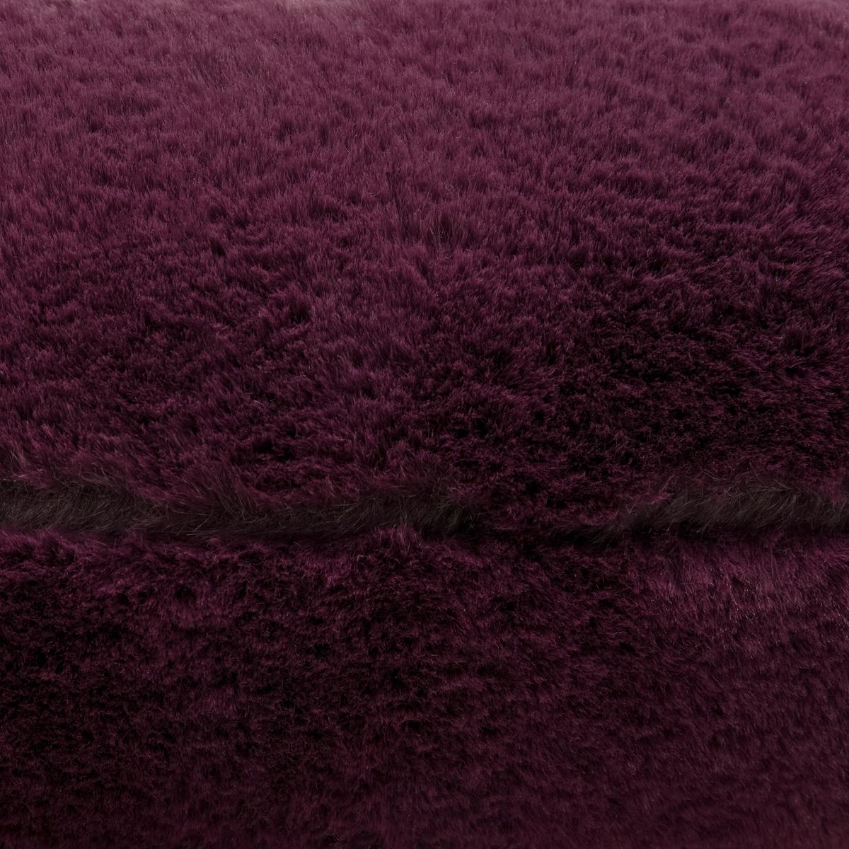 Drehhocker Vicky Bordeaux - Bordeaux, MODERN, Holz/Textil (54/54/44cm) - Premium Living