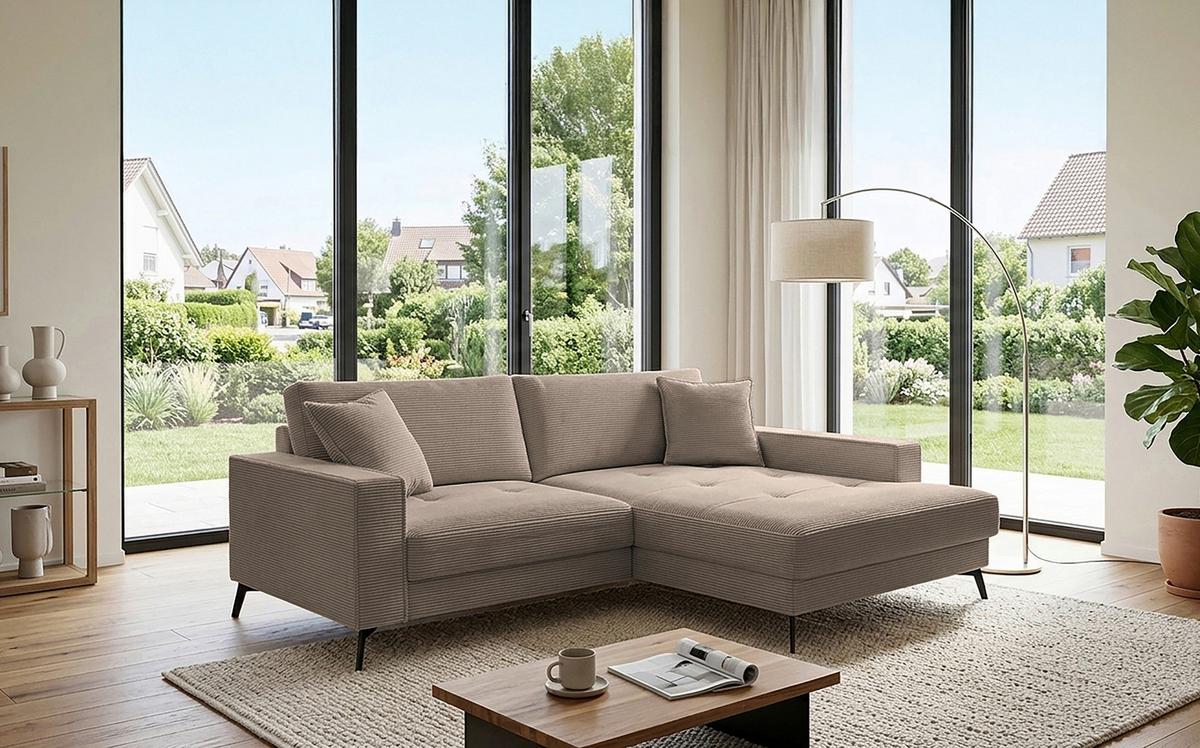 Coltar TED - maro, Trend, textil (228/174cm) - Modern Living