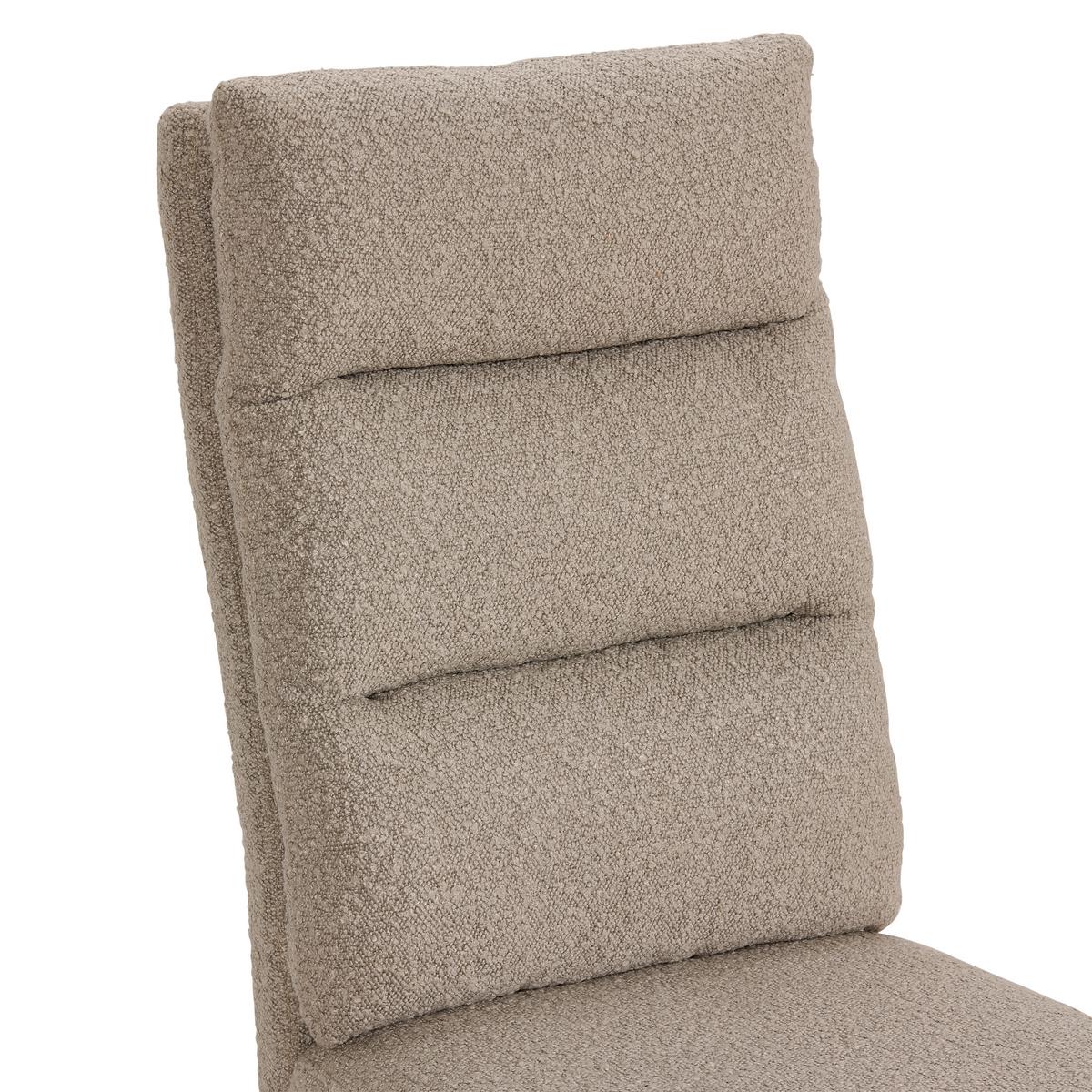 KRZESŁO NA PŁOZIE LAMPANG 3 - czarny/szary, Modern, metal/tkanina (44/102/42cm) - Livetastic