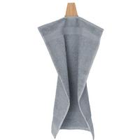 Handtuch Silke Grau ca. 50x100cm - Grau, Textil (50/100cm)