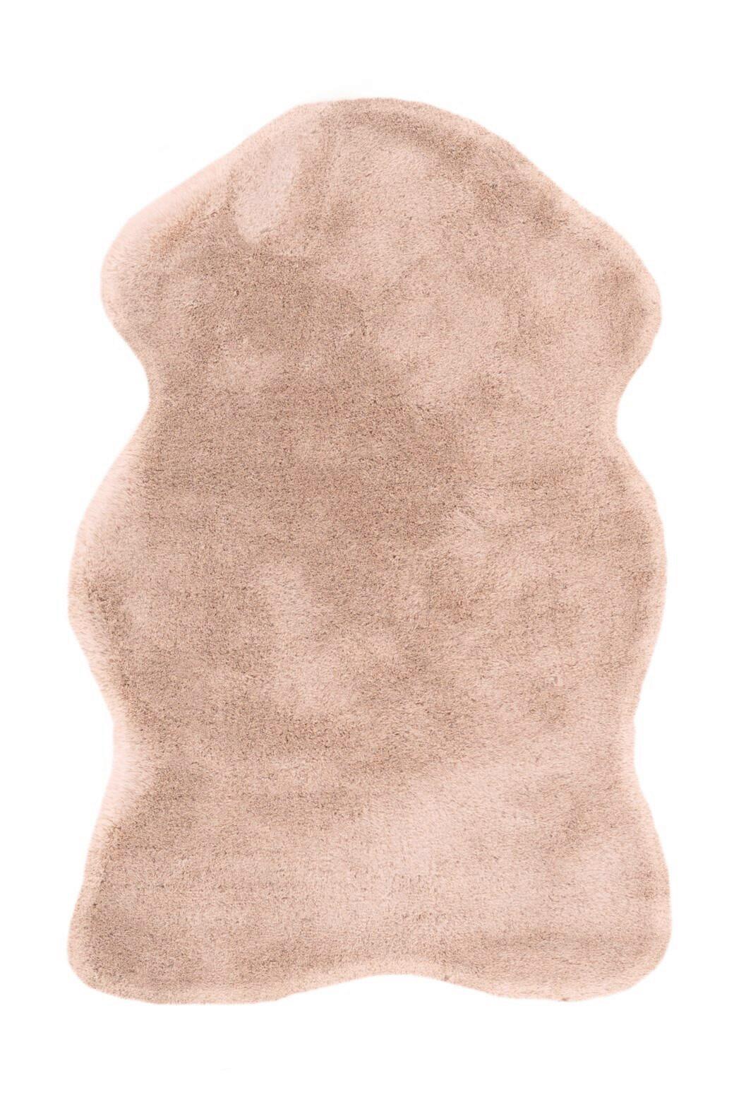 Teppich Rabbit Light 825 Creme - Weiss, Konventionell, Textil (60/90cm) - Kayoom