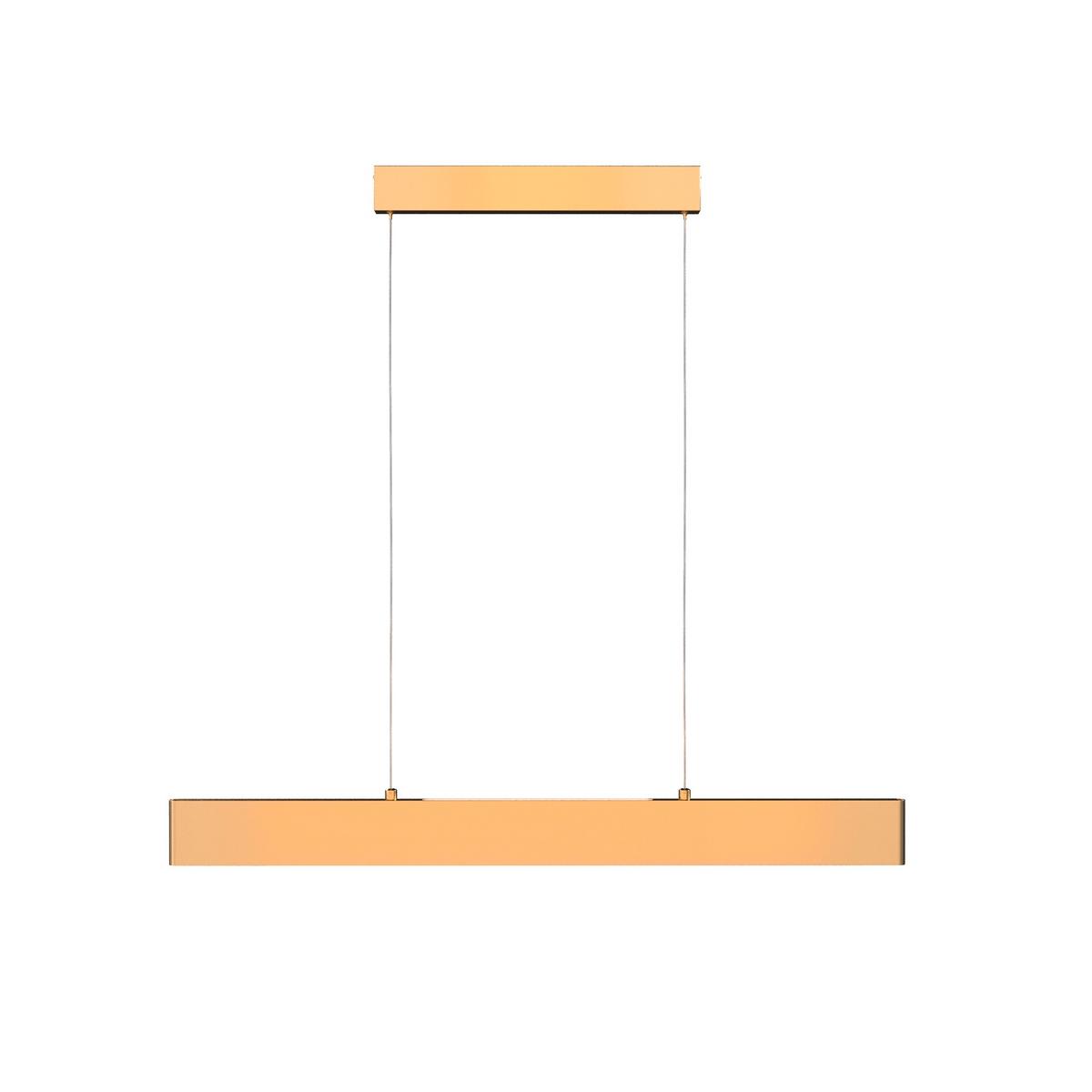 Pendelleuchte Step Goldfarben max. 23 Watt - Goldfarben, Trend, Metall (91/3,5/8cm) - MAYTONI