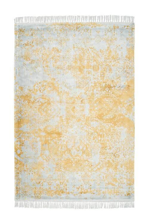 Vintage-teppich Dolce Vita 325 Grau/go 120x170 - Goldfarben/Grau, Basics, Textil (120/170cm) - Kayoom