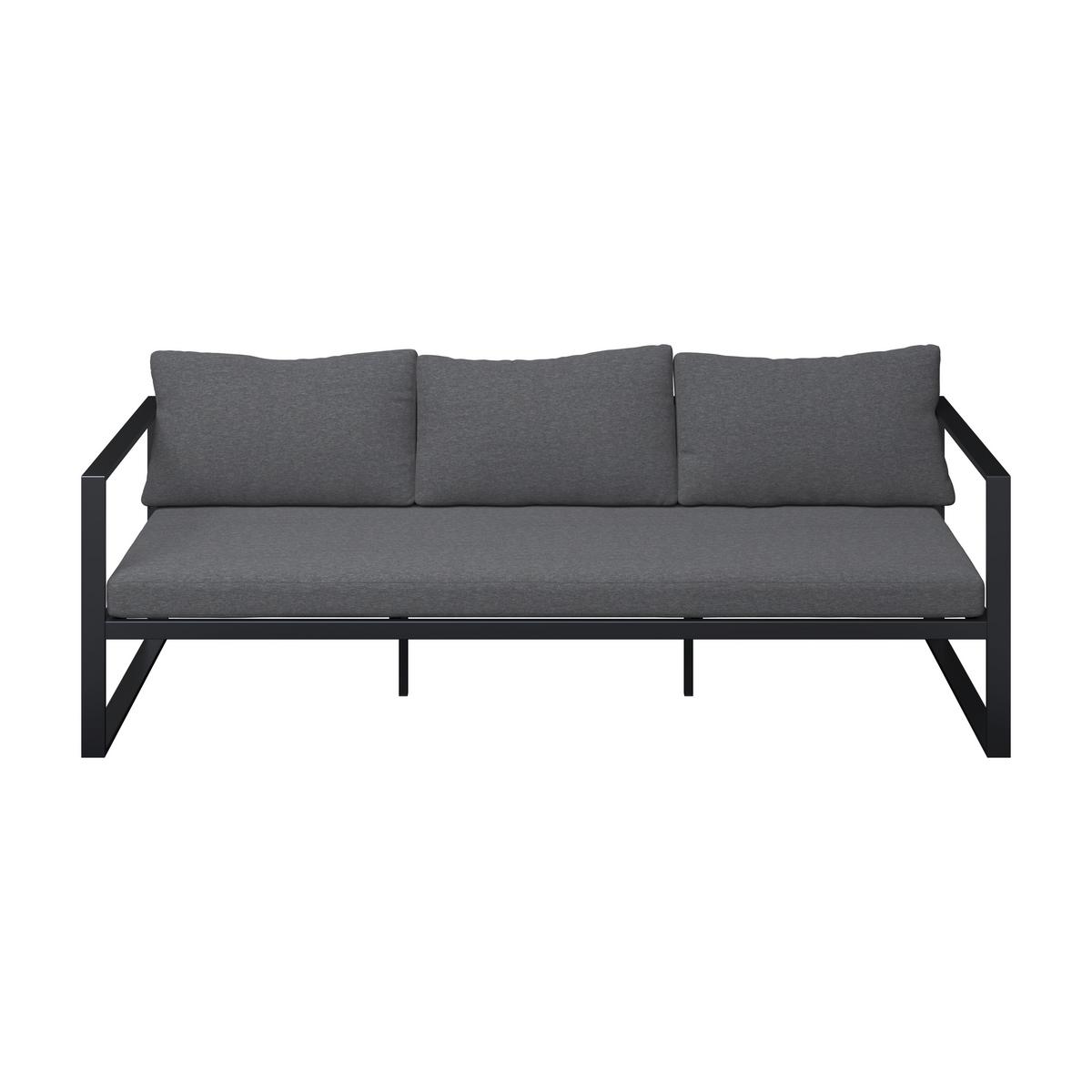 Set grădină Aurelia - antracit, Modern, sticlă/metal - Mömax