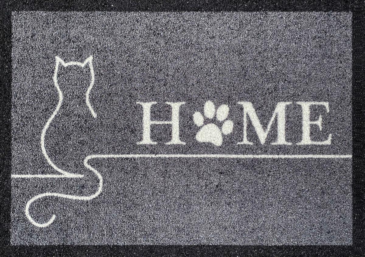 Lábtörlő Home 50/70cm - antracit (50/70/1cm)