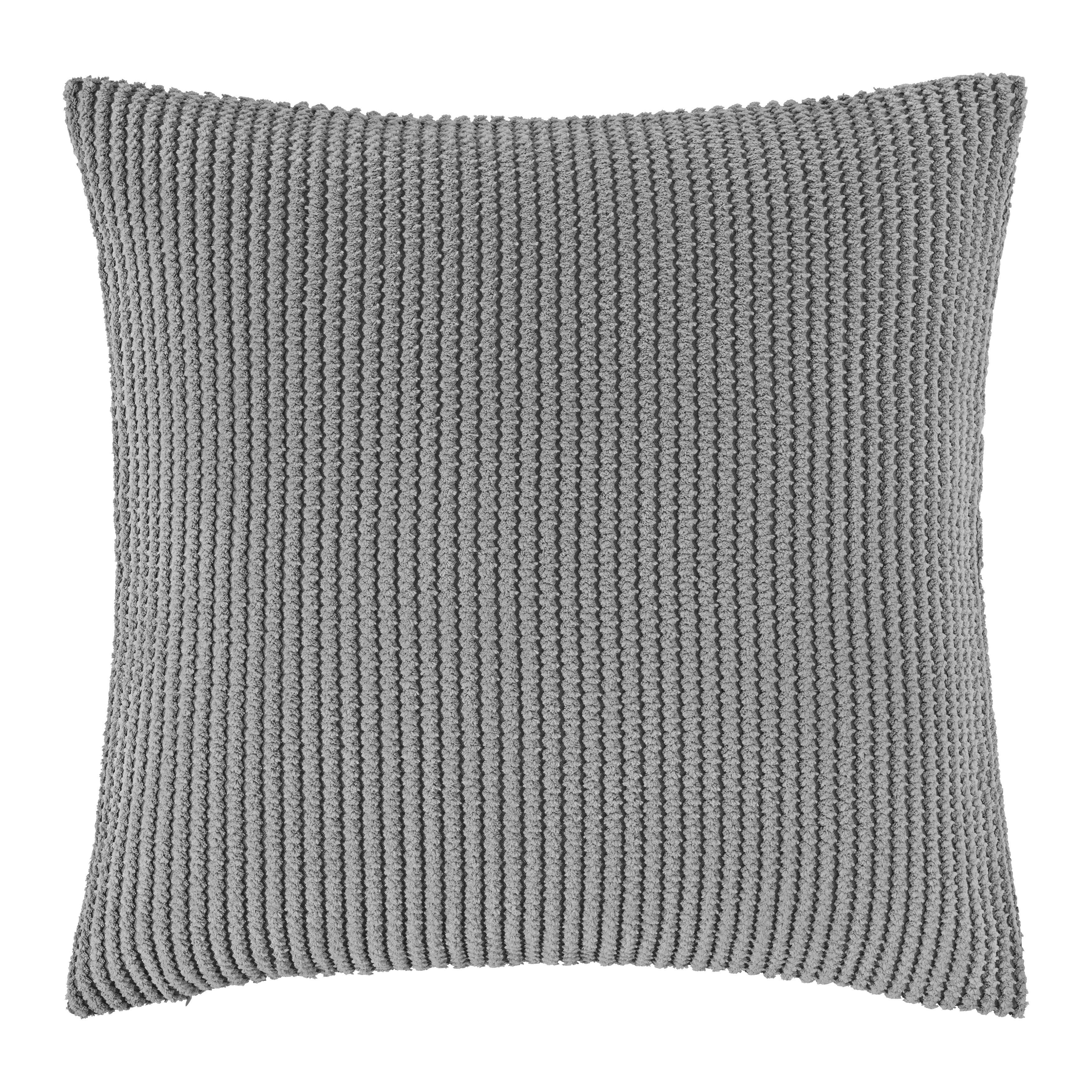 Prevleka Blazine Maxima, Siva - siva, Konvencionalno, tekstil (50/50cm) - Mömax