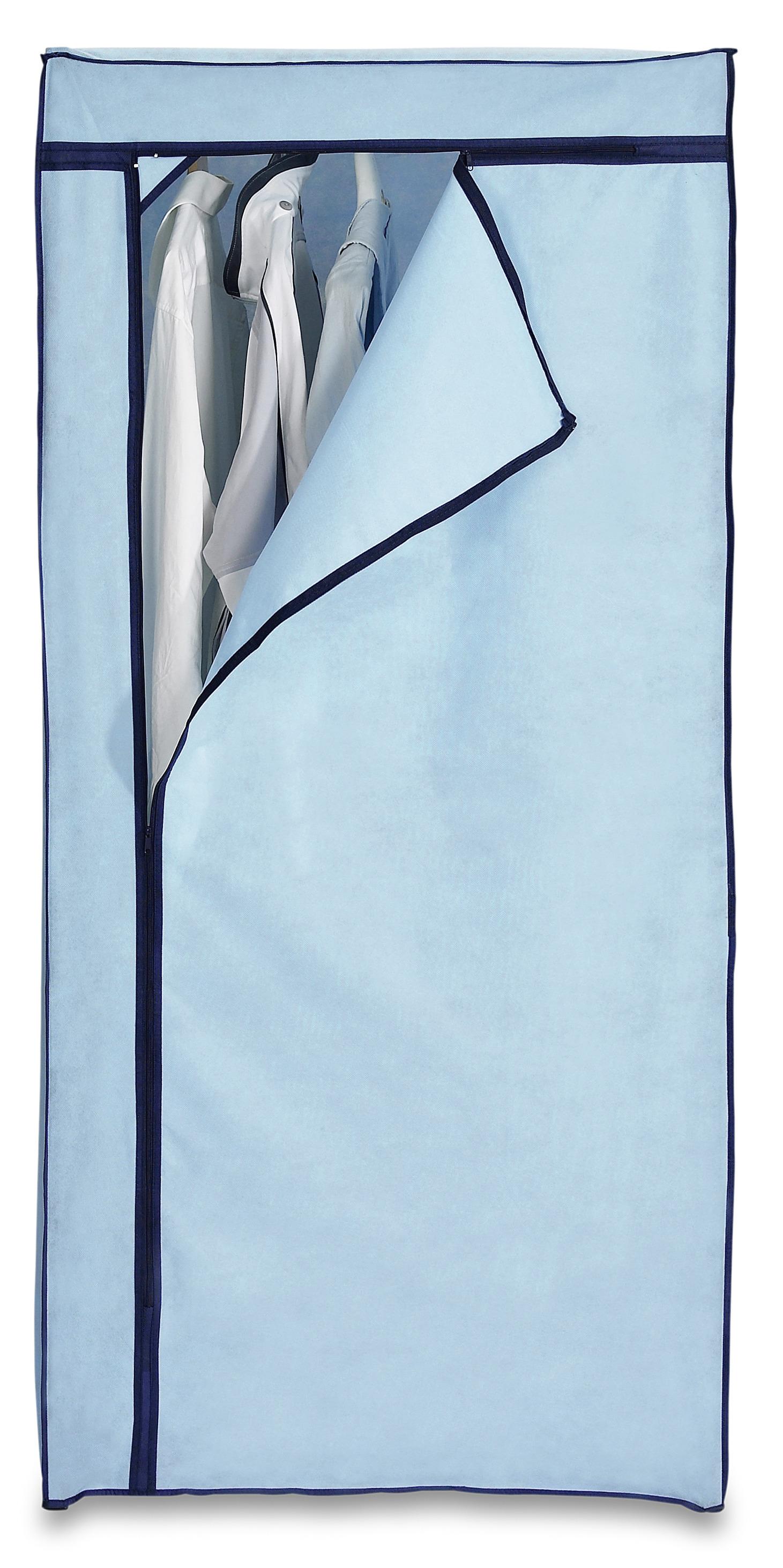 Omara Iz Blaga Fancy, Modra - modra/črna, Moderno, kovina/tekstil (75/160/50cm)