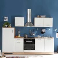 Bucătărie standard Andy - stejar Sonoma/alb, Modern, material pe bază de lemn (270/195/60cm) - Best Price