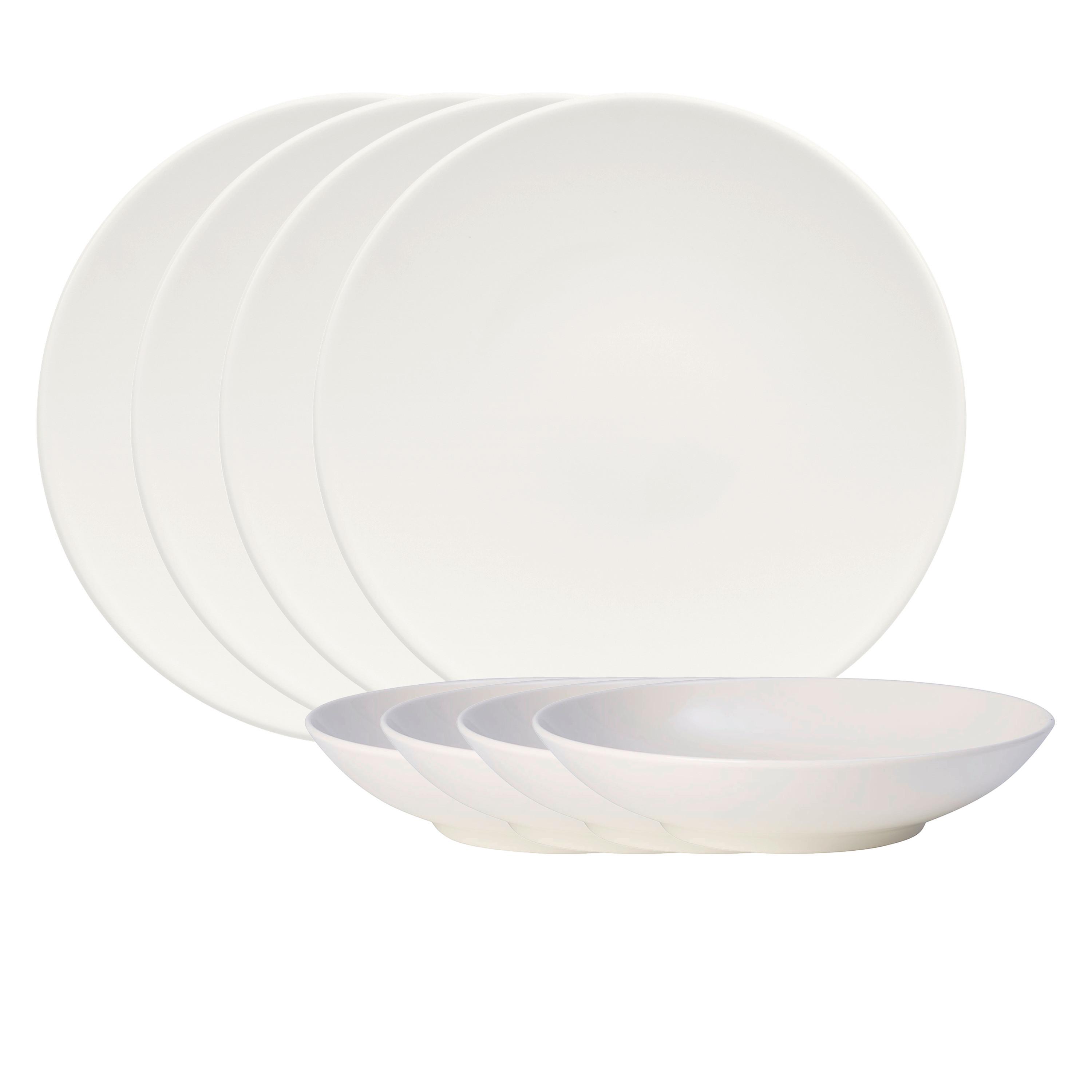 ZASTAWA STOŁOWA 10-4153-8718 VILLEROY & BOCH - biały, Konventionell, ceramika - Villeroy & Boch